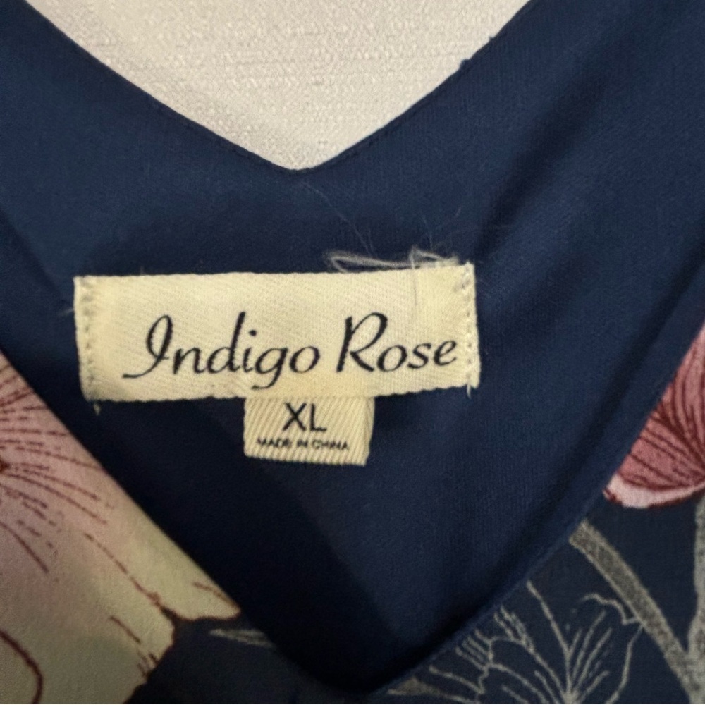 INDIGO ROSE Floral Maxi Dress Size XL - Picture 4 of 6
